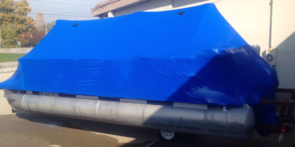another pontoon wrapped